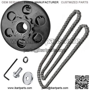 Go Kart Mini Bike Centrifugal Clutch 3/4" Bore 10 Tooth with #40/41/420 Chain