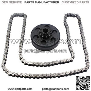 Centrifugal Clutch 3/4" Bore for Predator 212cc Small Engine Go Kart Mini bike Lawnmower Fun Kart Engine 3/4 Bar (10T with #40/41/420 Chain)