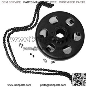 3/4" Centrifugal Clutch 12 Tooth 35 Chain for Go Kart, Mini Bike, Fun Kart 2-7 HP Engine Fits GX160 GX200 GX140 GX120 GC160 GC190