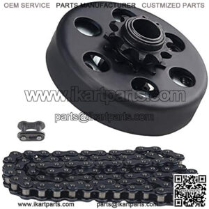 Go Kart Clutch Kit 3/4" Bore 10 Tooth 10T with 40/41/420 Chain 6.5HP
