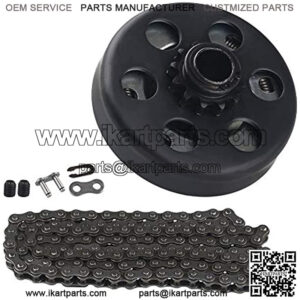 Go Kart Clutch Kit 3/4" Bore 12 Tooth 12T with #35 Chain 6.5HP