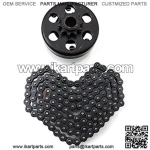 Go Kart Centrifugal Clutch 3/4" Bore Tooth with #40/41/420 Chain Replacement for Mini Bike Go Kart Lawnmower 2-6.5HP Engine