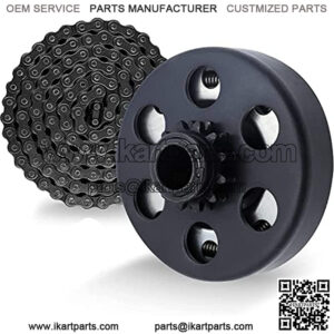 Centrifugal Clutch 3/4 Bore 10T for #40/41/420 Chain Compatible for Go Kart Minibike Lawnmower Fun Kart Engine 3/4 Bar Fits for Honda GX160, GX200, GX140