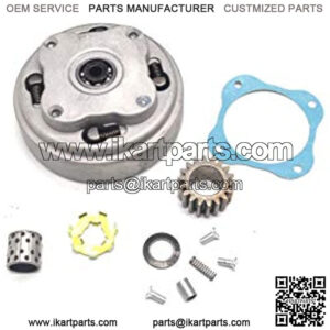 17 Teeth Clutch Assembly Semi Automatic for 50cc 70cc 90cc 110cc 125cc ATV Go Kart Dirt Bike