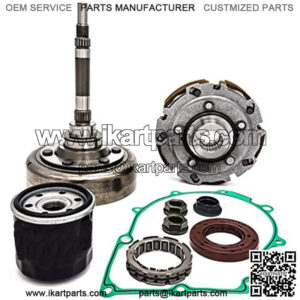 Clutch Kits Assembly compatible with ATV UTV hisun,includes Clutch one way bearing,filter,Drum, housing For utv,hs700,msu,500, UTV700, ATV500, ATV700