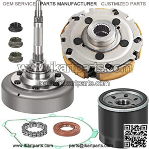 Mophorn Wet Clutch Kits Assembly compatible with UTV ATV 500 700 MSU-500 MSU-700 Massimo Alligator Menards Yardsport Qlink FrontRunner Supermach