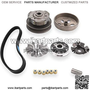 Gy6 150cc clutch set??include clutch Assembly and Variator Assembly with 842 belt, fit for GY6 125cc And 150cc 4-Stroke Engine Scooter ATV Taotao Roketa Sunl