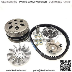 Clutch Assembly Set Fit GY6 150cc scooter 152QMI 157QMJ Engine taotao Go Kart ATV Quad 743 belt