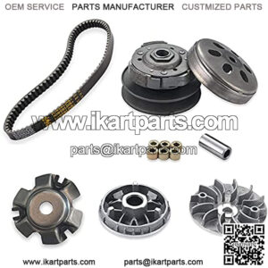Gy6 150cc High Performance clutch set??include clutch Assembly and Variator Assembly with High Performance 842 belt, fit for GY6 125cc And 150cc 4-Stroke Engine Scooter ATV Taotao
