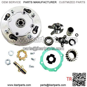 18T Teeth Semi Automatic Clutch Assembly with Accessories for 50cc 70cc 90cc 110cc 125cc 135cc ATV Quad Go Kart Dirt Bike Taotao SUNL Roketa Kazuma JCL NST