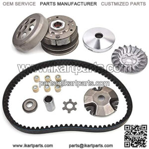 Clutch Assembly Variator Rebuild Kit Replacement for Scrambler Predator Sportsman 50 or 90 cc 2 stoke ATV