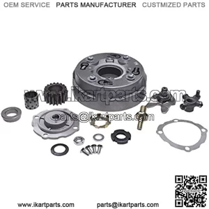 Clutch Assembly 18 Teeth For Semi Auto 50cc 70cc 90cc 110cc 125cc Engine Dirt Bikes ATV Go-Kart Taotao Kazuma (18T)