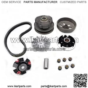High PerformanceClutch Assembly Set Fit GY6 150cc scooter 152QMI 157QMJ Engine taotao Go Kart ATV Quad with Gates 743 20 30 belt