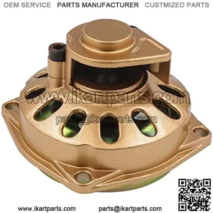 6T T8F Gear box Gear Reduction Transmission Gearbox-6 Tooth 25H Clutch Drum for 2-Stroke 47cc 49cc Pocket Bike Buggy Go Kart ATV Quad Gold