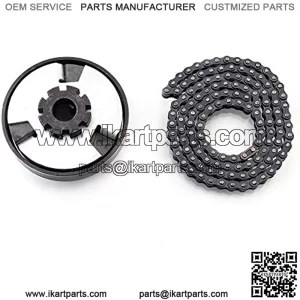 Clutch Assembly 3/4" Bore 4ft 35 Chain 12T Centrifugal Clutch for Go Kart, Minibike, ATV
