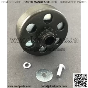 Box Stock/Clone Clutch 12 Tooth 3/4" Bore #35 Chain