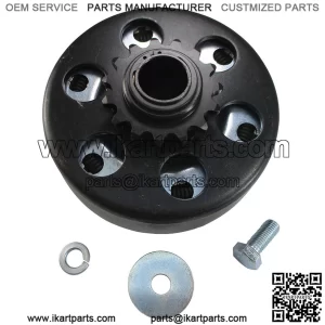 Box Stock/Clone Clutch 15 Tooth 3/4" Bore #35 Chain