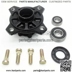 front hub assembly for trailmaster & hammerhead 150 & 300cc go karts