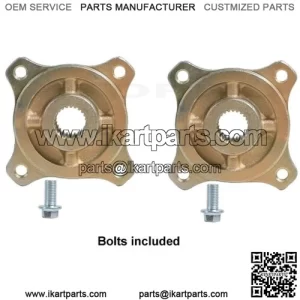 150cc quad atv rear wheel hub set