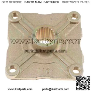 2xRear Axle 23T Wheel Rim Hub Sujete La Brida Del Asiento para ATV UTV Go Kart Brida del asiento del cubo de rueda