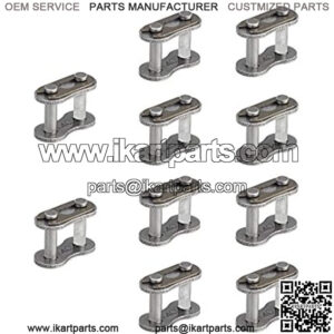 Roller Chain Connector Link #40 Mini Bike Chain Connecting Links 10PACK