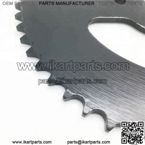 40mm 420 60T Rear Chain Sprocket For 110cc 125cc Mini Dirt Bike ATV Quad Go Kart 80mmMounting hole: 9mm Minimum center distance: 56.5mm Maximum center distance: 80mm