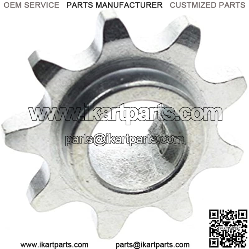Carbhub 9T Jackshaft Sprocket 5/8" 41/420 Manco Go Kart Mini Bike, 9 Tooth 5/8" Shaft Replaces Manco/American Sportworks part# 8720-1125 - Image 3