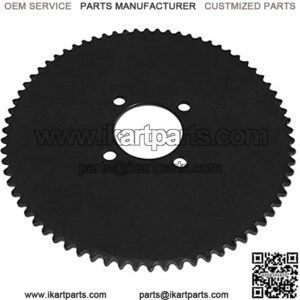 130492 Go Kart WAP 72 Tooth Live Axle Sprocket Rotary 470 Mini Bike #35 Chain Sprocket 4 Hole Sprocket