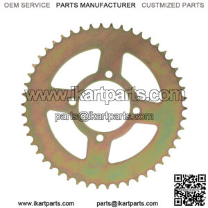 428 50 tooth Chain Sprocket For 44" Rear Axle ATV Quad Go Kart Dirt Pit Bike