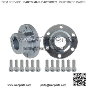 2PC #35 Sprocket Chain Wheel Hole fix Axle Shaft Hub Adapter Go Kart