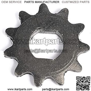 9T 11T Front Sprocket for T8F 25H Chain 2 Stroke 43cc 47cc 49cc Dirt Bike Scooter ATV Parts Mini Pocket Bikes 2Pcs (Color : 25H 11T)