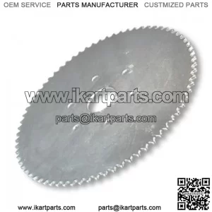 72 Tooth Steel Sprocket - 35 Chain - 6 Hole Pattern