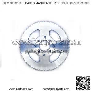 40/41/ 420 Chain 60T 2-1/8" Bore Sprocket with Master Link for Go Kart Mini Bike