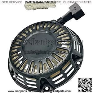 Predator 212 Ct200u Recoil Pull Starter w/Pull Cord for Honda Clones Generator Coleman Champion 159cc 196cc 212cc 224cc Engine OEM Black