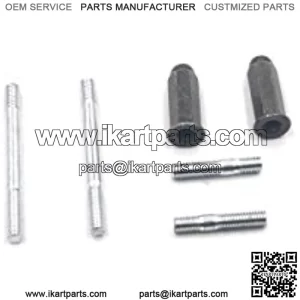 Exhaust Pipe Screws Bolt Nut for GY6 50cc 80cc 100cc 125cc 150cc ATV Quad Scooter