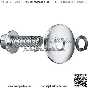 Kit de pernos de embrague Go Kart de 3/4 pulgadas, embrague de motor depredador y arandela de bloqueo para motor Go Kart, Minibike y Kart