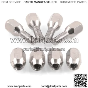 Four-wheel ATV250 beach car kart aluminum wheel screw 10X1.25 bolt 10 inch 12 inch 14 inch tire