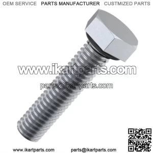 M5 x 10mm Hexagon Sealing Bolts With Buna O-Ring - Stainless Steel
