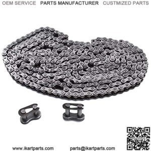 New #35 Roller Chain 10 Feet with 2 Connecting Links Fit for Go Kart Mini Bike