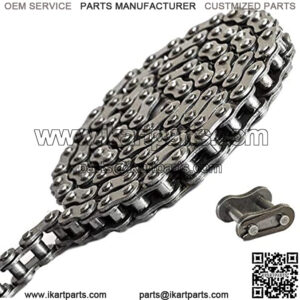 Minibike Go kart 40 Roller Chain 10 Feet with Master Links