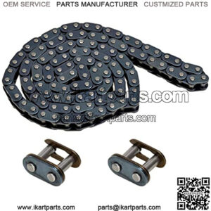 T8F Sprocket Chain With Spare Master Link for 2 Stroke 47cc 49cc Chinese Mini ATV Dirt Quad Pocket Bike Minimoto Parts
