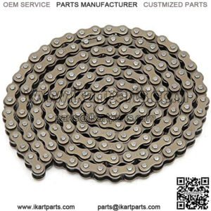 Motorcycle Chain, Akozon 25H 158Links Stainless Steel Chain Fits for 47cc 49cc Pocket Bike Mini Quad ATV Scooter 158Links Chain