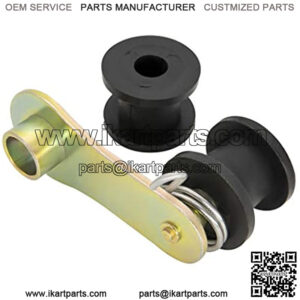 Heavy Duty Chain Roller Tensioner w/Spring 110cc 125cc 140cc Chain Tensioner Compatible with Dirt Pit Mini Dirt Bike 4 Wheeler Black