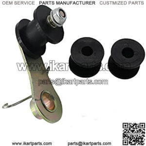 Chain Tensioner with Spring And Three Rollers Heavy Duty Chain Roller Tensioner Compatiable with 110CC 125CC 140CC Dirt Pit Mini Bike Motorcycle ATV