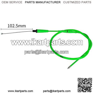Replacement Throttle Cable Motorcycle Throttle Cable 110cm Adjustable Throttle Cable 100cm For NC engine YAMAHA HONDA SUZUKI SSR APOLLO Mini Bike Pit Bike Motorcross (green)
