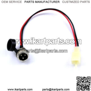 3 Pin Charging Cable Wire for Go Kart Mini Quad Scooter Dirt Pit Bike ATV Razor