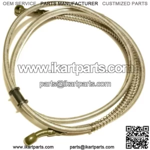 59" Hydraulic BRAKE OIL LINE PIPELINE ATV QUAD GO KART SCOOTER CABLE HOSE 10mm