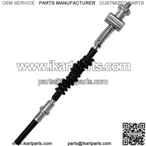 63" Rear Drum Brake Cable for 196cc 200cc 5.5HP 6.5HP Coleman Trail CT200U CT200U-EX BT200X MB200 Heat Warrior Mini Bike ATV Scooter Dirt Bike