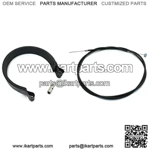 Vital All-Terrain 4.5 4 1/2" Brake Band & Cable KIT for Four Wheeler Quad ATV UTV Motorcycle Kart