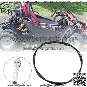 munirater 61 Long Throttle Cable Replacement for Manco ASW Go Kart Buggy Cart 8252